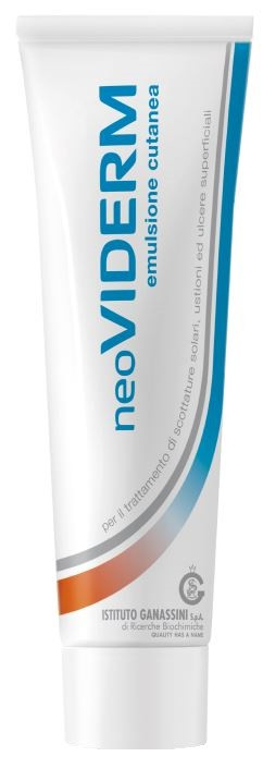 Neoviderm emulsione cutanea per scottature solari, ustioni e ulcere superficiali 100ml