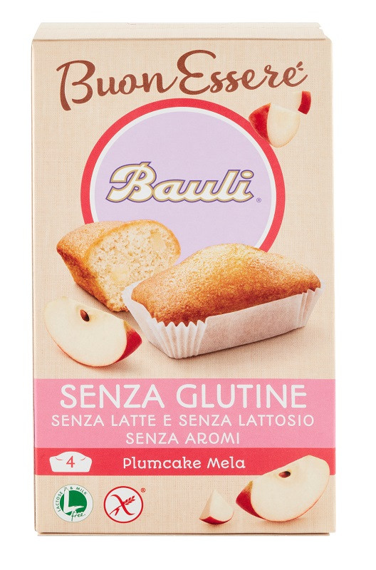 Bauli plumcake senza alla mela