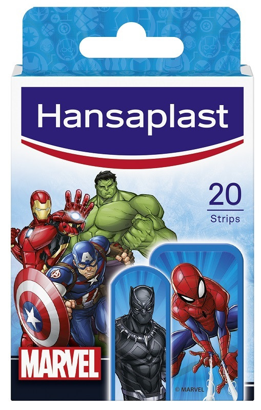 Hansaplast cer kids marvel 20p