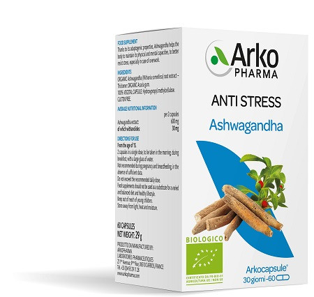 Arko capsule ashwagandha bio 60 capsule