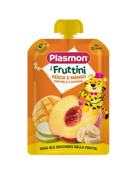Plasmon i fruttini pesca/mango