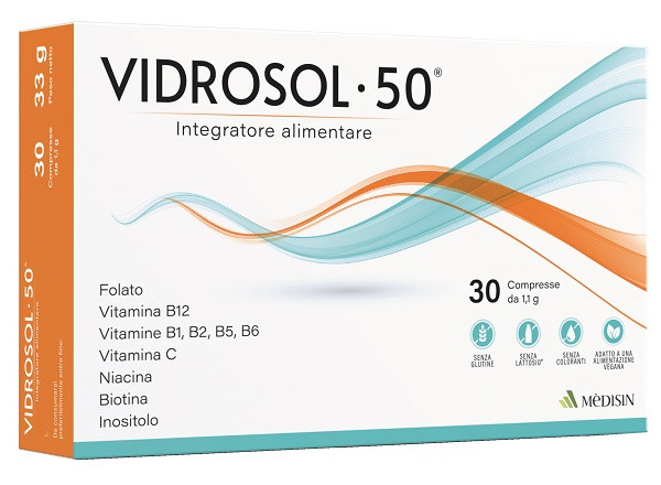 Image of Vidrosol 50 30 compresse cod085