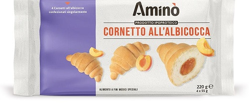 Image of Amino cornetto albicocca 4pz cod085