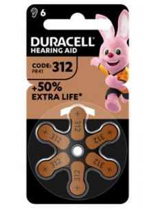 Duracell easy tab 312 marrone