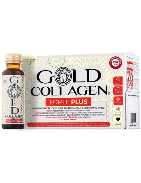 Gold collagen forte plus 10 flaconcini