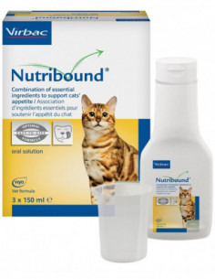 Nutribound gatti 3flx150ml