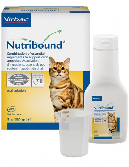 Nutribound gatti 3flx150ml
