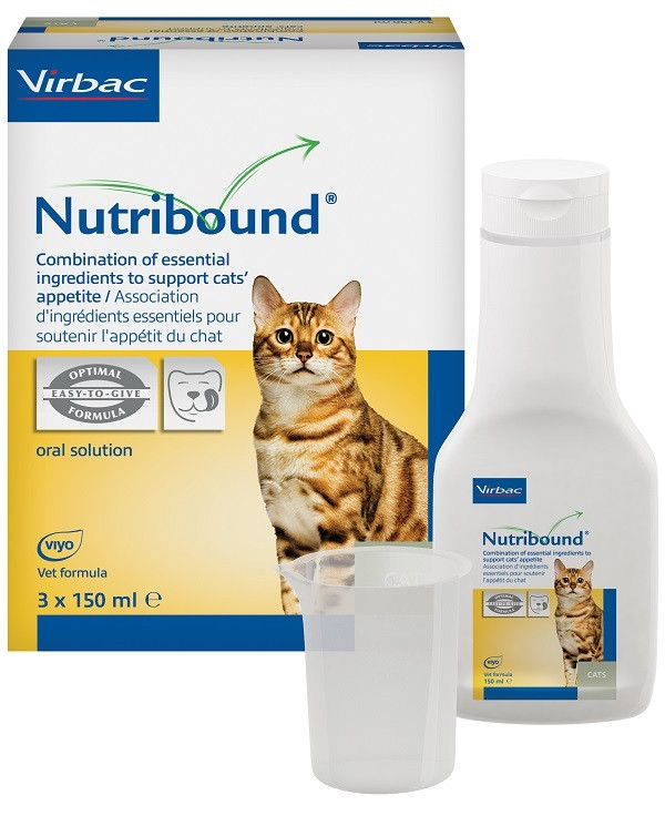 Nutribound gatti 3flx150ml