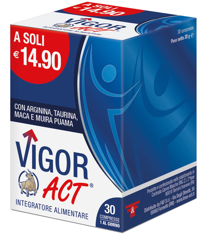 Image of Vigor Act contro l'impotenza e per il benessere sessuale degli uomini 30 compresse cod085