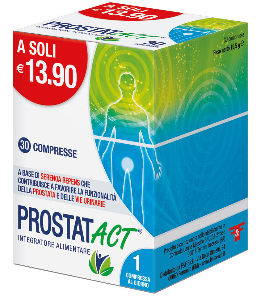 Image of Prostat Act per la funzionalità della prostata e delle vie urinarie 30 compresse cod085