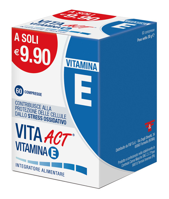 Image of Vita Act Vitamina E antiossidante 60 compresse cod085