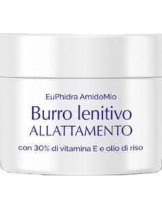 Euphidra AmidoMio burro lenitivo allattamento per prevenire ragadi al seno 50ml