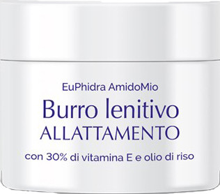 Image of Euphidra AmidoMio burro lenitivo allattamento per prevenire ragadi al seno 50ml cod085