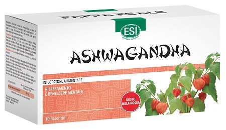Image of Esi Ashwagandha per favorire il rilassamento e il benessere mentale 10 flaconcini cod085