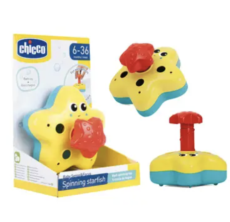 Chicco Gioco Bagnetto Stella Marina Trottolina 6-36 mesi