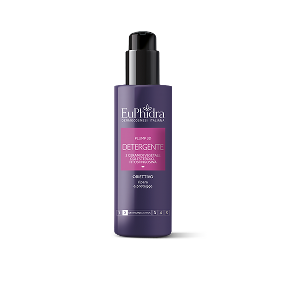 Image of Euphidra Plump 3D detergente ceramidi ristrutturante 200ml cod085