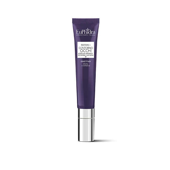 Image of Euphidra Restore+ Contorno occhi acido ialuronico drenante e defaticante 20ml cod085