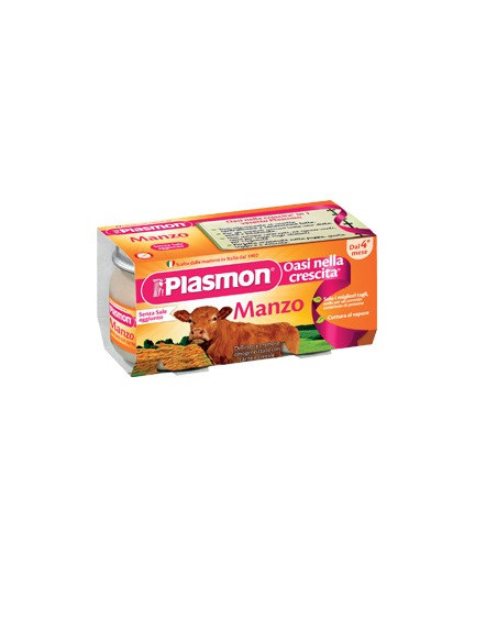 Plasmon omog manzo 4x80g