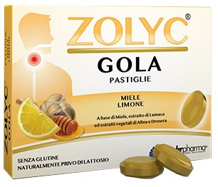 Image of Zolyc gola miele/limone 36past cod085
