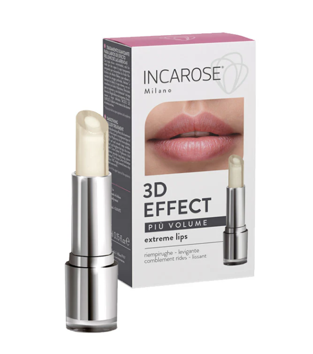Incarose 3D Effect più volume extreme lips stick labbra volumizzante