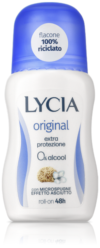 Lycia Original roll on deodorante 48h extra protezione effetto asciutto 50ml