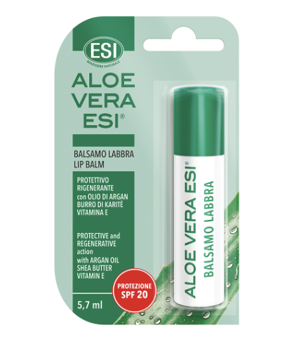 Image of Esi Aloe Vera stick balsamo labbra SPF20 protettivo e rigenerante 5,7ml cod085