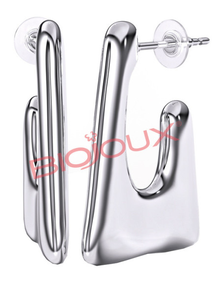 Bjt297 orecchini alizee20mm ss