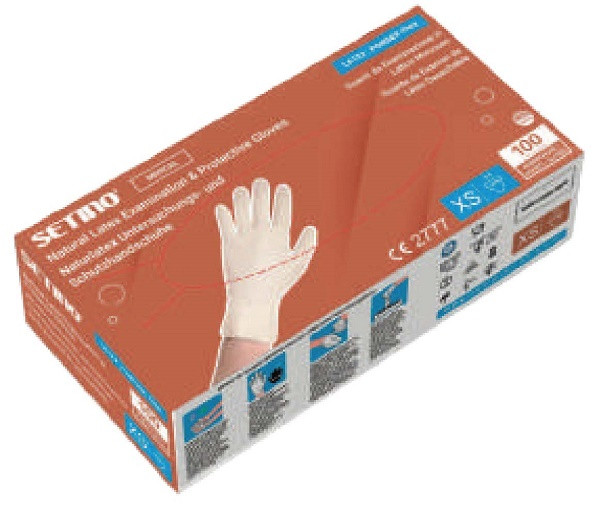 Guanto lattice s/p s 100pz
