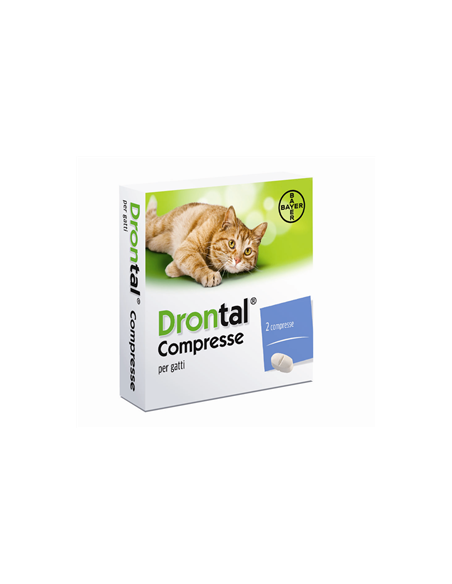 Drontal 2 compresse gatto