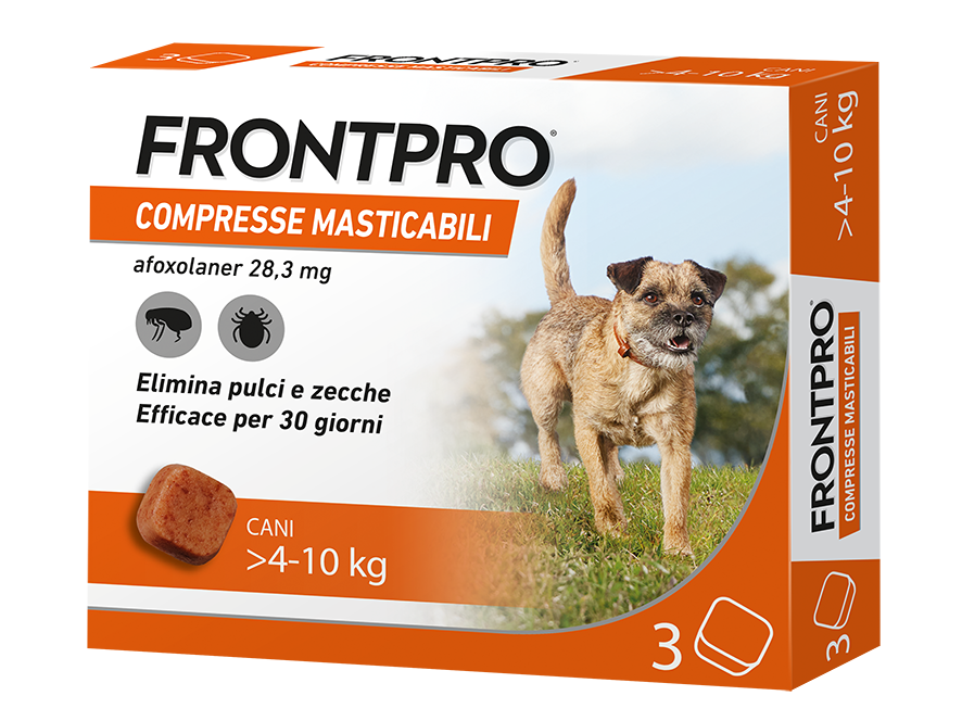 Image of Frontpro 3 compresse 4-10kg 28,3mg cod085