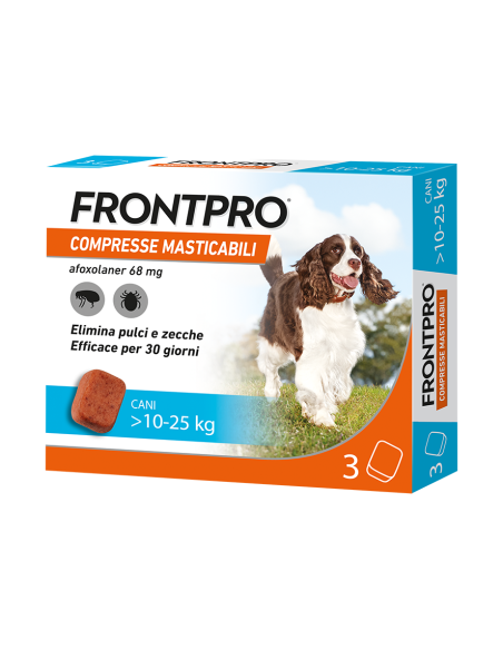 Frontpro 3 compresse 10-25kg 68mg