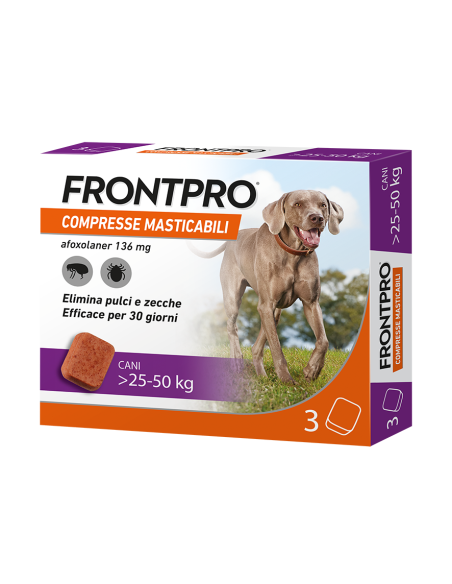 Frontpro 3 compresse 25-50kg 136mg