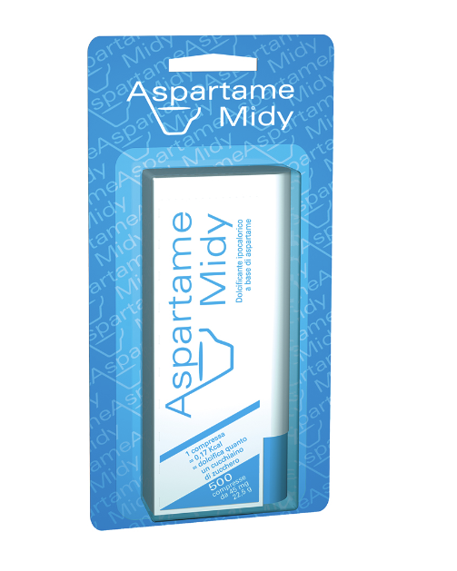 Esi Aspartame Midy dolcificante da tavola senza calorie 500 compresse