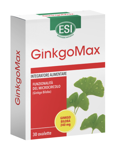 Esi GinkgoMax tonico mentale per memoria e funzioni cognitive 30 ovalette