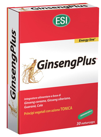 Image of Esi GinsengPlus azione tonica contro stanchezza fisica e mentale 30 capsule cod085