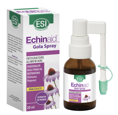 Image of Esi Echinaid Gola Spray analcolico per la funzionalità delle vie respiratorie 20ml cod085