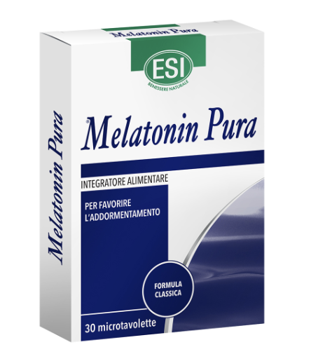 Esi Melatonin Pura per favorire l'addormentamento 30 microtavolette