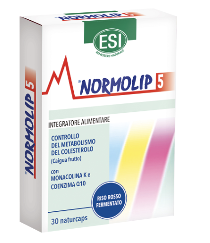 Image of Esi Normolip 5 per il controllo del metabolismo del colesterolo 30 capsule cod085