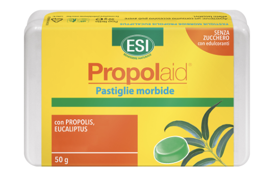Image of Esi Propolaid pastiglie gommose per la gola con Propoli ed Eucalipto 50g cod085