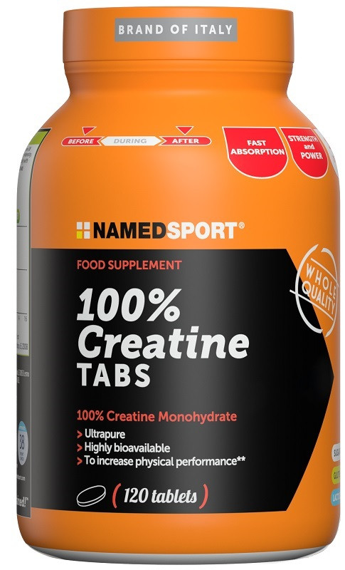 Image of 100% creatine tabs 120 compresse cod085
