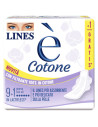 Lines e' cotone ali 9+1pz