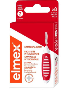 Elmex interdental brush red