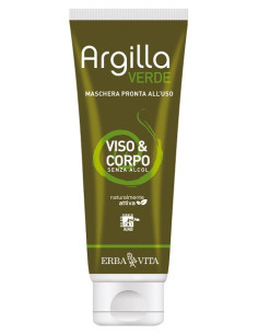 Argilla verde maschera pronta