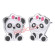 Bjt711 orecchini baby panda st