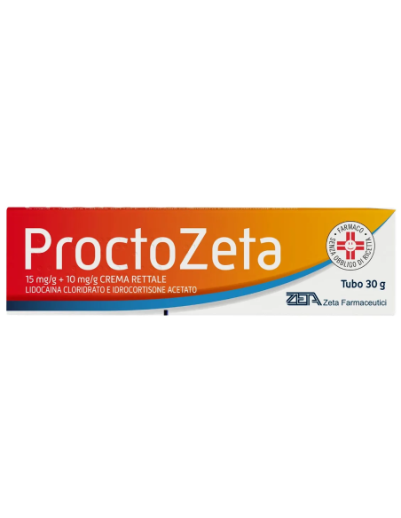 Lidocaina e idrocortisone crema rettale 30g