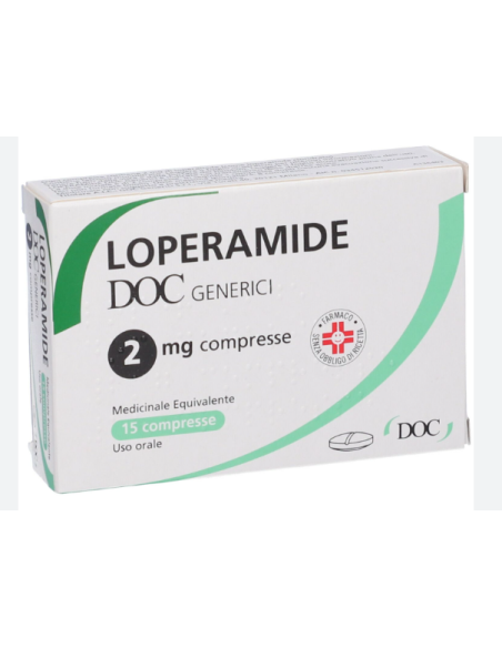 Loperamide doc*15cpr 2mg