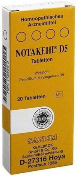 Image of Im.notakehl d5 20cpr sanum cod085
