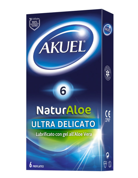 Akuel naturaloe preservativi6p