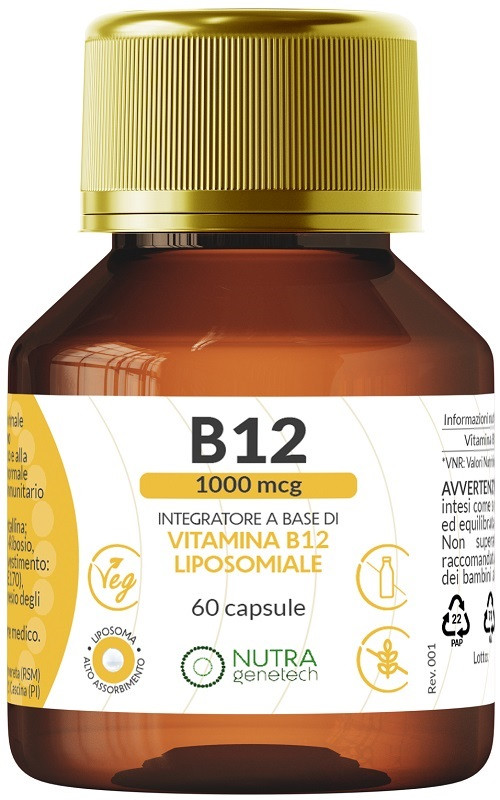 Image of Vitamina b12 1000mcg 60 capsule cod085