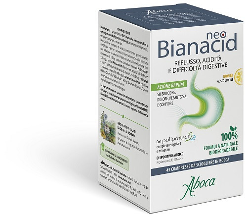 Image of Neobianacid 45 compresse limone cod085